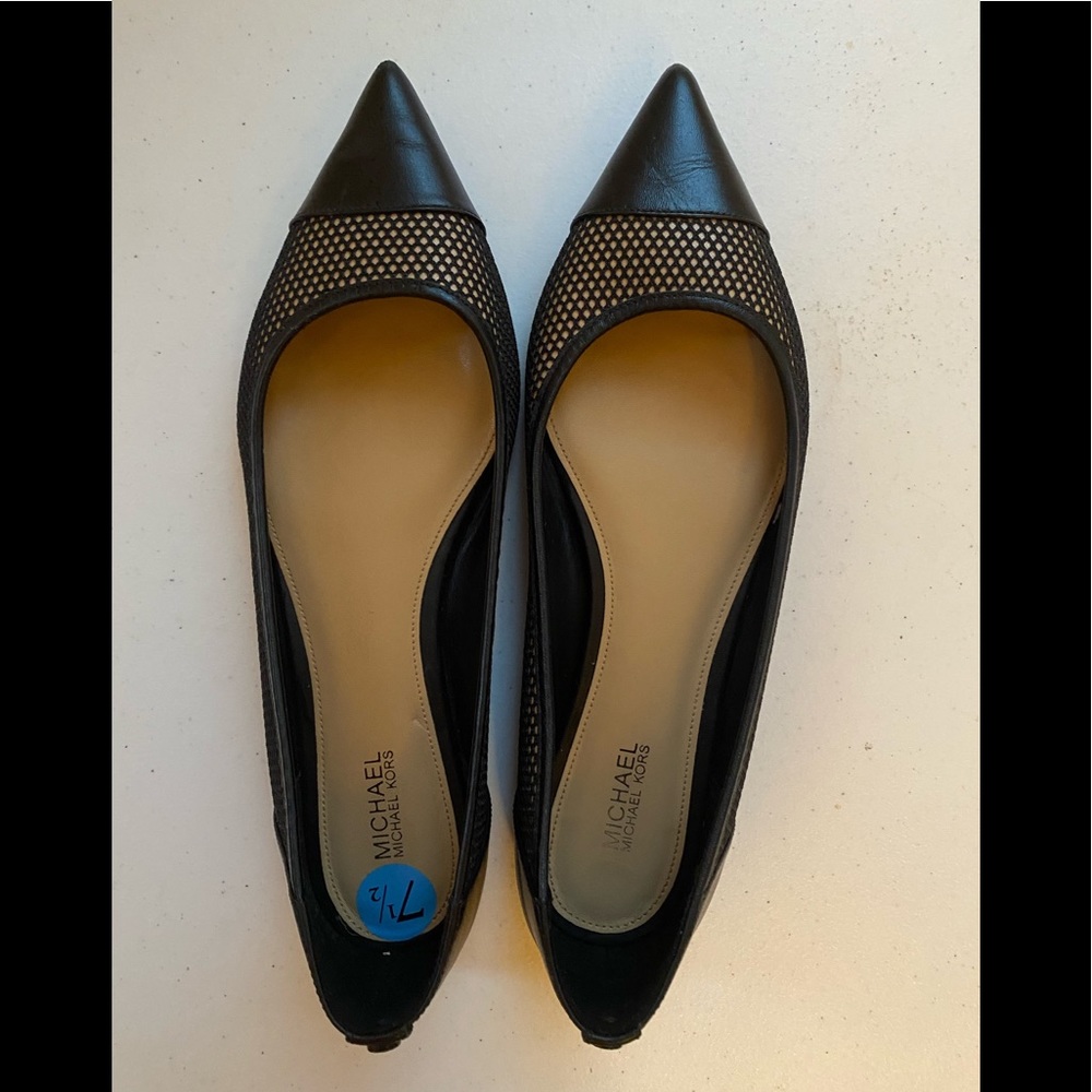 Michael Kors black flats - size 7.5